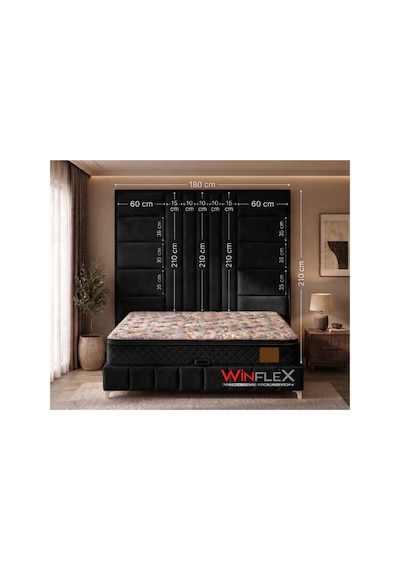 Winflex Premium Modüler Set-siyah