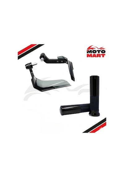 Yamaha Mt 07 Elcik Ve Manet Koruma Set-siyah-ma28687