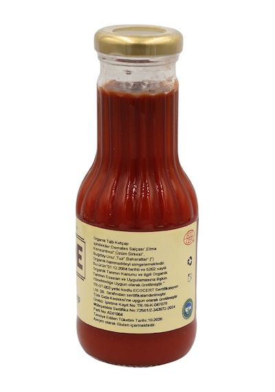 Sade Organik Ketçap Tatlı 280 Gr