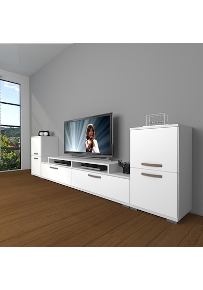 Decoraktiv Ekoflex On2 Slm Tv Ünitesi Tv Sehpası Beyaz