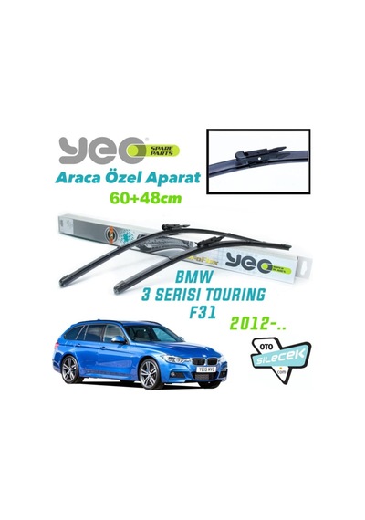 Yeo Bmw 3 Serisi Touring F31 İle Uyumlu Silecek Takımı 2012-...