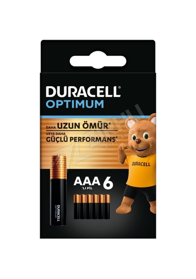 5 Adet Duracell Optimum İnce Kalem 6'lı Aaa