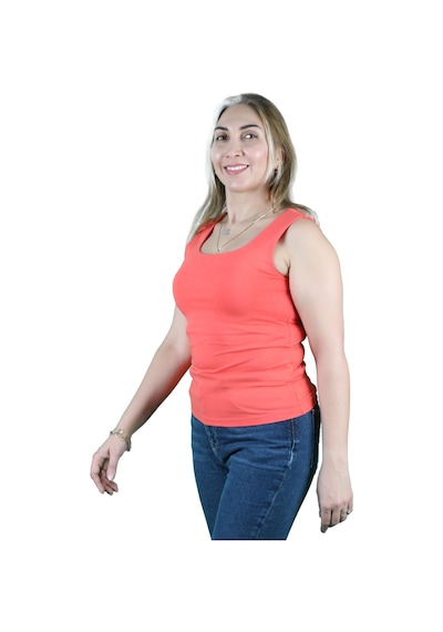 Kadın Kare Yaka Tişört 001