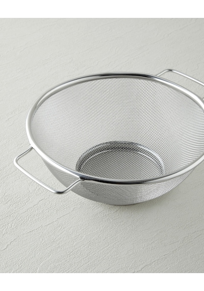 English Home Brims Paslanmaz Çelik Süzgeç 22-22 Cm Gri