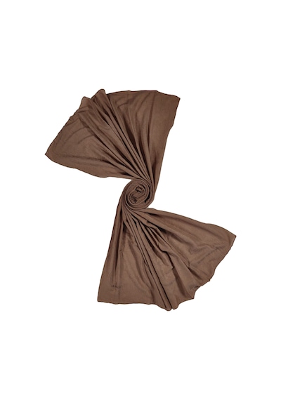 Mim Eşarp Akmoda Bambu Kraş Kadın Şal 80x190 Cm - Kahve