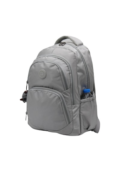 Özel Su İtici Kumaş Gri Unisex Okul Çantası 34600