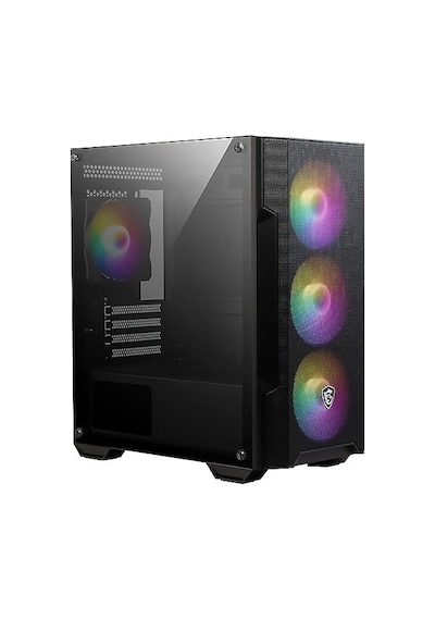 Msı Mag Forge M100a D60 600w 80+ Akrilik Yan Panel 3x120mm 1x120mm Auto Rgb Fan Matx Gaming Bilgisay