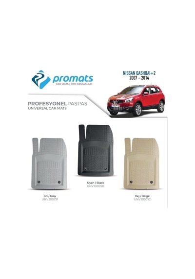 Bermot Nissan Qashqai 2007-2014 Oto Paspas Profesyonel 4d Bej