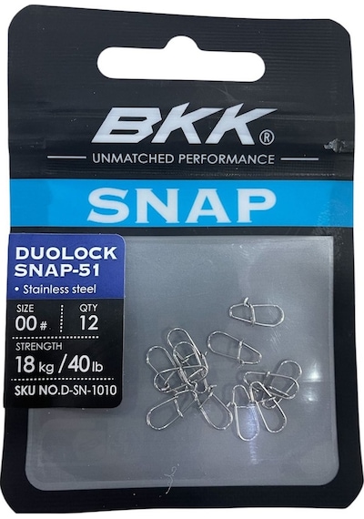 Bkk Duolock Snap-51 No:00 Klips 12 Adet