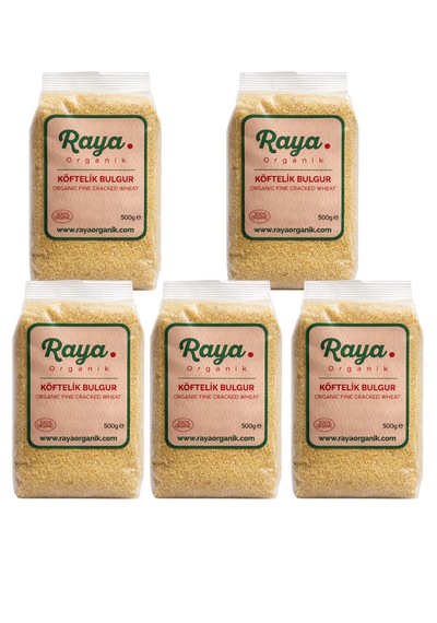 Organik Köftelik Bulgur 5 Li Set 5 X 500 Gr Toplam 2,5 Kg 500 G