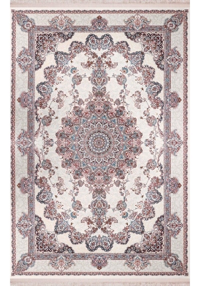 Nexus Halı Louvre 38562 Krem Retro Klasik Desen Halı 160x230 Ölçü Krem