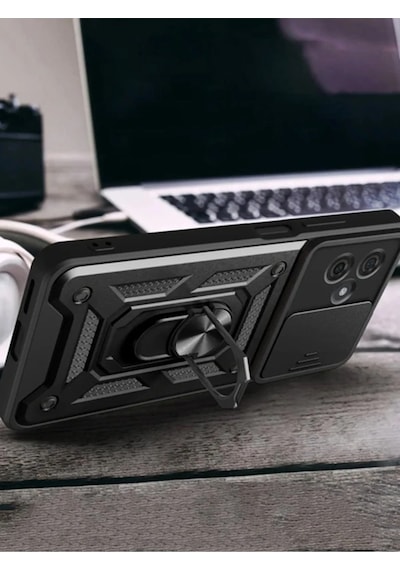 Newface - 605 - Xiaomi Redmi Note 13 Pro Plus Kılıf Pars Lens Yüzüklü Silikon - Edntrend - - Yeşil