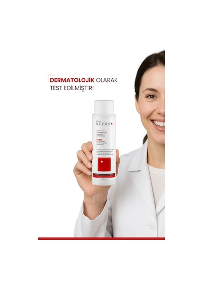 Derma Needs Saç Dökülmesi Karşıtı Şampuan 400 ML Güçlendirici Amino Asit, Biotin, B3/b5/b7 Vitamin Sülfatsız