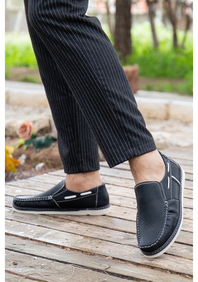 Daxtors D0507 Günlük Ortopedik Erkek Casual Ayakkabı Siyah