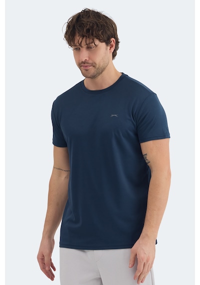 Slazenger OMAR KTN Erkek  Indigo Tişört