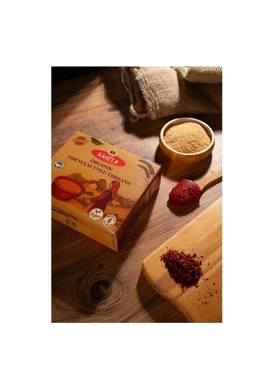 Nahita Organik Gulutensiz Tam Yulaf Unlu Tarhana 500 G