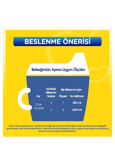 Bebelac 4 Devam Sütü 800 G 3 Adet