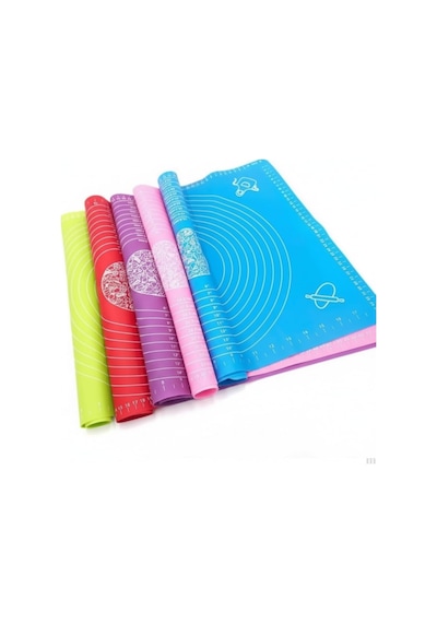 Silikon Hamur Matı 40x50 Cm Ölçülü Kaymaz Yapışmaz Mutfak Matı 50 x 22