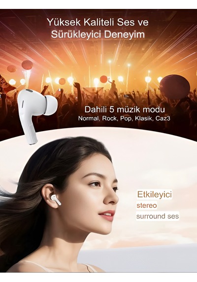 Deanb Modern Buds Bluetooth 5.4 Kulak İçi Kulaklık