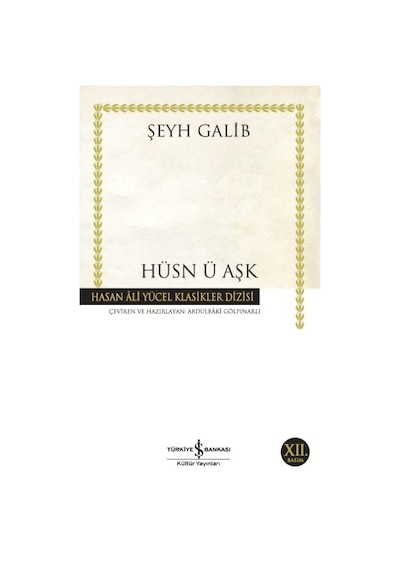 Hüsn Ü Aşk - Hasan Ali Yücel Klasikleri N11.9804