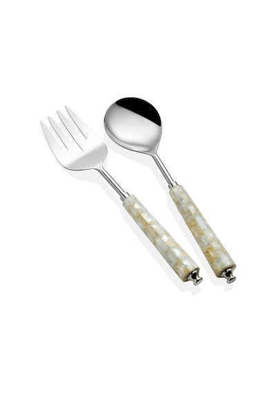 The Mia Pearl Salata Servis Takımı 2 Parça