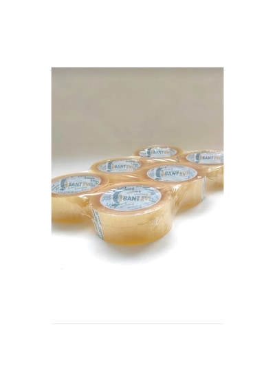 Koli Bandı Şeffaf 6 Adet 45 MM x 100 M 6'lı Paket Koli Bant