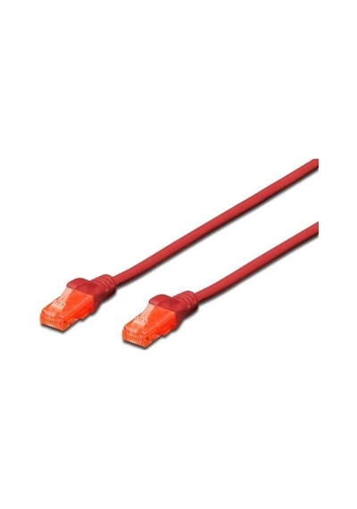 Dıgıtus 5m Cat6 Utp Dk-1617-050/r Kırmızı Patch Kablo