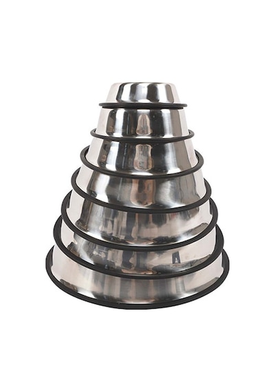 M-pets Crock Paslanmaz Çelik Kedi Ve Köpek Mama Ve Su Kabı Xl 29,5x7 Cm 1560 Ml 244-51047.05