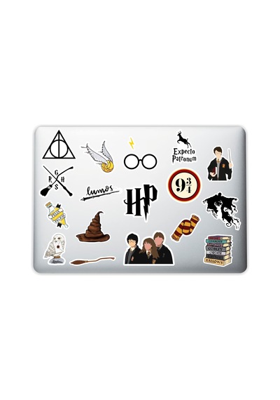 Harry Potter Dekoratif Laptop Notebook Tablet Telefon Sticker Set 012 1