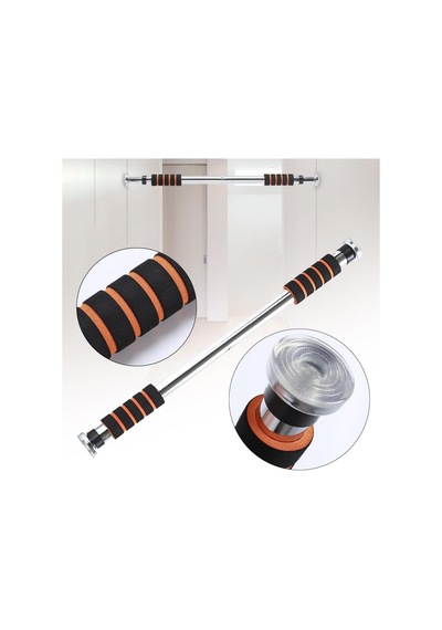 Ayrex Kapı Barfiksi 62-100 Cm Siyah Ayarlanabilir Barfiks Demiri, Lytn-5582
