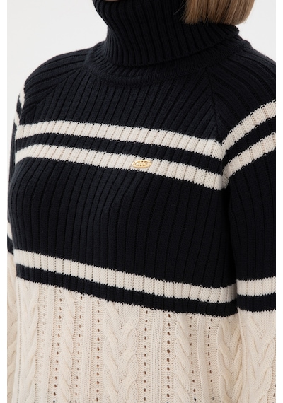 U.S. Polo Assn. Kadın Lacivert Kazak 50293134-VR033