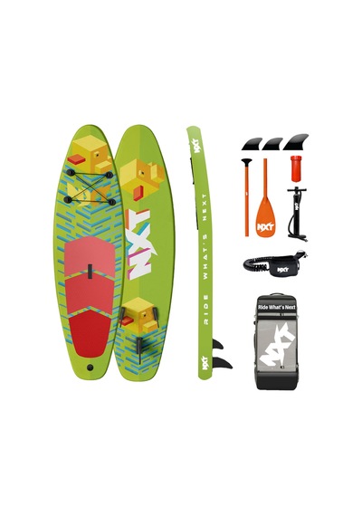 Pıxel Çocuk Şişme Sup Stand Up Paddle Board - Tam Ekipman Dahil Çok Renkli