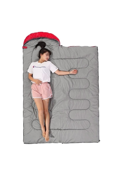 Camper Pro Sq Uyku Tulumu 0ºc - Kırmızı Çok Renkli