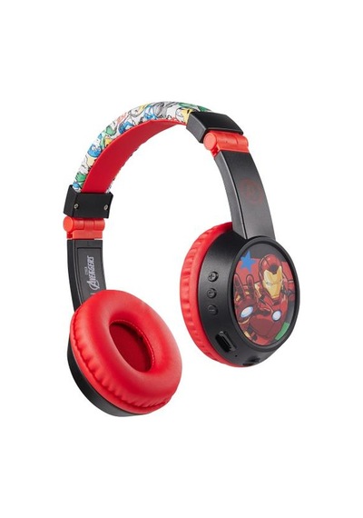 Bluetooth Kulaklık Marvel Avengers Mikrofonlu Kablosuz Çocuk Kulaklığı Lisanslı Mv-9938-ag