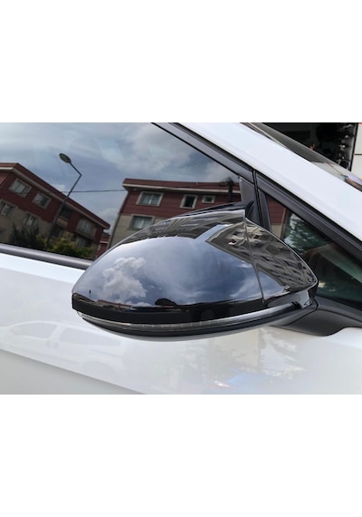 Volkswagen Golf 7 Yarasa Ayna Kapağı Batman Piano Black