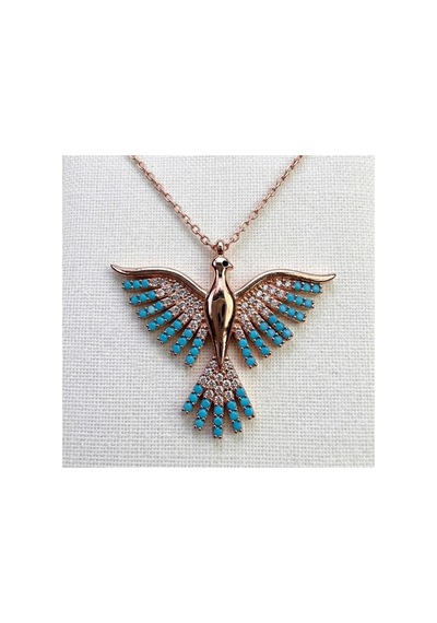 925 Ayar Gümüş Anka Kuşu Kolye - Zirkon Taşlı Minimal Tasarım Rose - Mavi - 859945263 Rose - Mavi 925 Ayar Gümüş Anka Kuşu Kolye - Zirkon Taşlı Minimal Tasarım Rose - Mavi - 859945263 Rose - Mavi