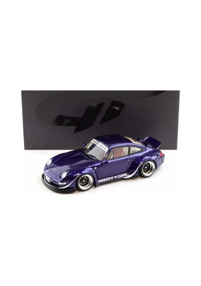 Gt Spirit Gt562 1/18 Porsche Rwb Army Girl Purple 2015