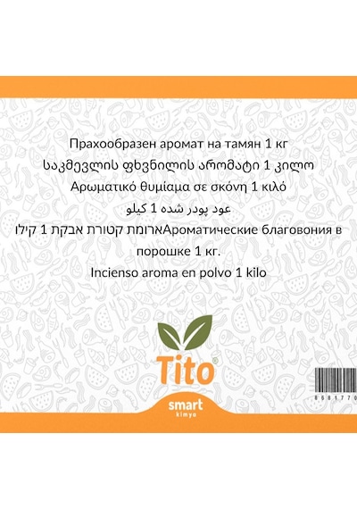 Tito Toz Tütsü Aroması 1 KG