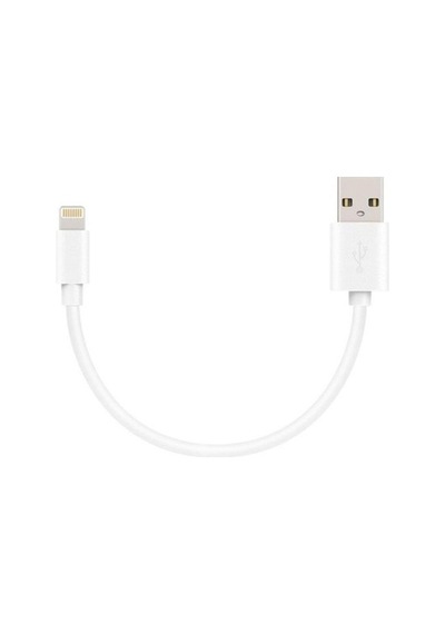 Usb Lightning Kısa Data Şarj Kablosu 20Cm Için Şarj