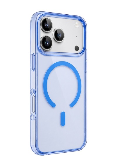 Apple İphone 18 Pro Pc Real Magsafe Kapak - Sierra Blue