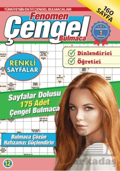 Fenomen Çengel Bulmaca 12 Maxi Yayıncılık