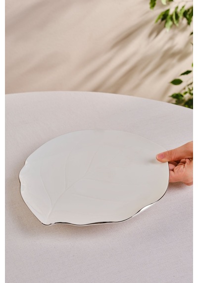 Karaca X Müge Anlı Gümüş Servis Tabağı 27 Cm