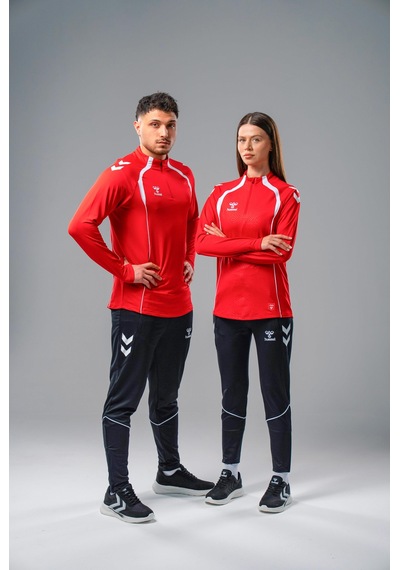 Hummel Target Antrenman Eşofman Üstü Kırmızı