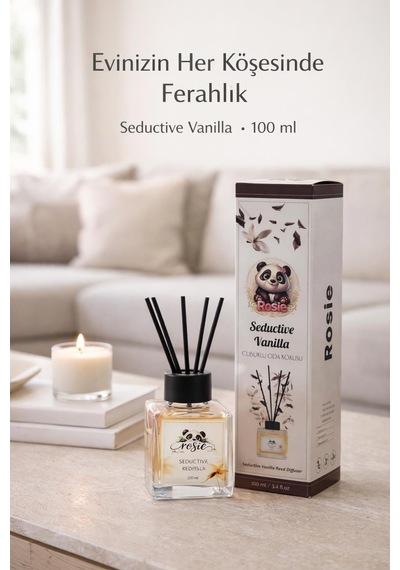 Rosie Seductive Vanilla 100 Ml Çubuklu Oda Kokusu Baştan Çıkarıcı Vanilya Kokusu