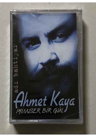 Ahmet Kaya İyimser Bir Gül Adı Bahtiyar Kaset Jelatininde Sıfır Baskı