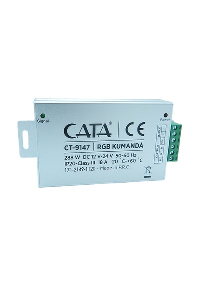 Rgb Şerit Led Için Modül Ve Uzaktan Kumanda Rgb Renk Kontrolcüsü Ct-9147 Beyaz
