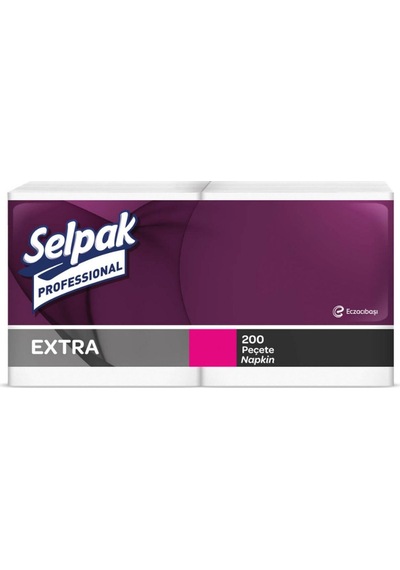 Professional Extra Peçete 30x30 Cm 15 Paket X 200 Yaprak 7900072 Beyaz
