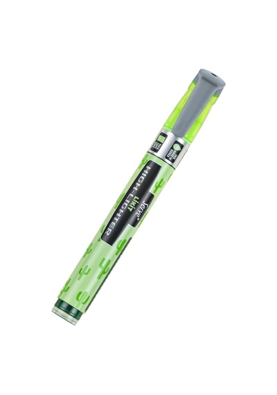 Lıkıt Kalem Desenli Pastel Yesıl