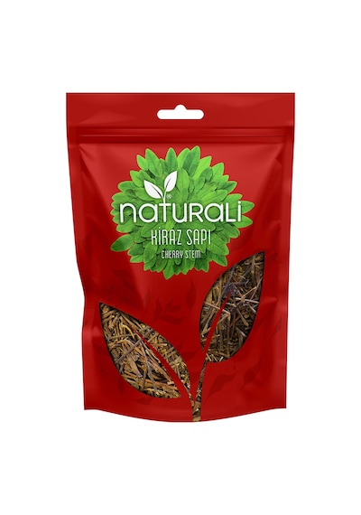 Naturali Kayısılı Form Çayı 100 Gr - Kiraz Sapı 75 Gr