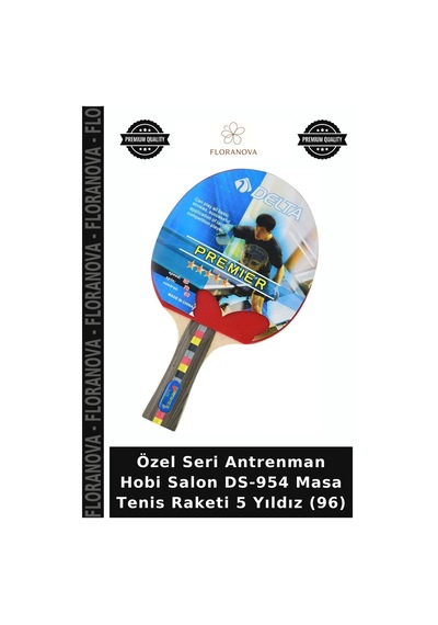 Özel Seri Antrenman Hobi Salon Ds-954 Masa Tenis Raketi 5 Yıldız 96